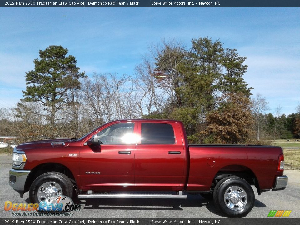 2019 Ram 2500 Tradesman Crew Cab 4x4 Delmonico Red Pearl / Black Photo #1