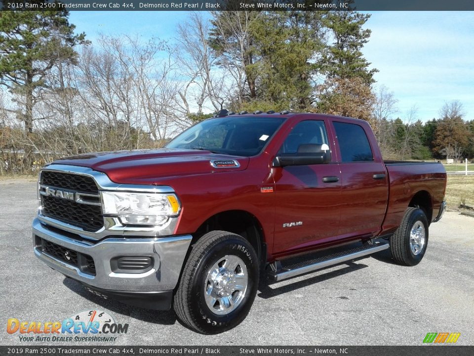 2019 Ram 2500 Tradesman Crew Cab 4x4 Delmonico Red Pearl / Black Photo #2