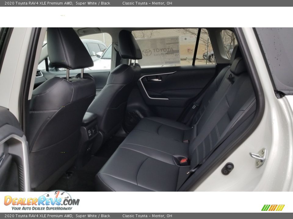 Rear Seat of 2020 Toyota RAV4 XLE Premium AWD Photo #3