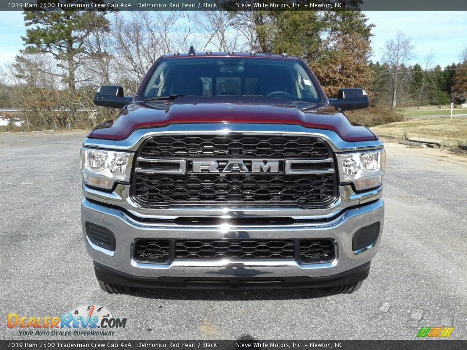 2019 Ram 2500 Tradesman Crew Cab 4x4 Delmonico Red Pearl / Black Photo #3