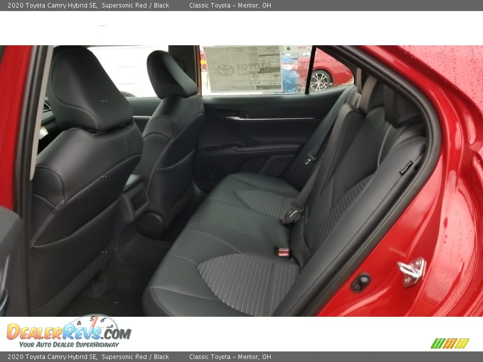 Rear Seat of 2020 Toyota Camry Hybrid SE Photo #3