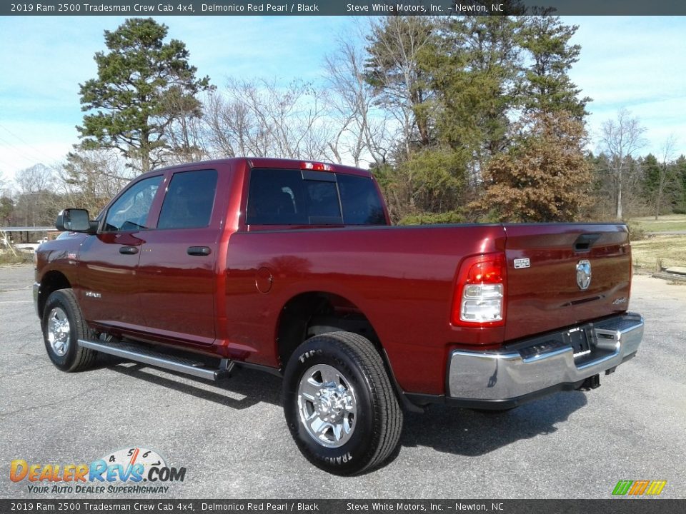 2019 Ram 2500 Tradesman Crew Cab 4x4 Delmonico Red Pearl / Black Photo #8