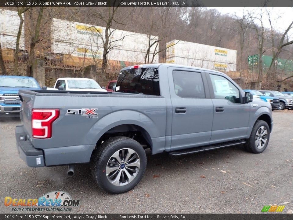 2019 Ford F150 STX SuperCrew 4x4 Abyss Gray / Black Photo #2