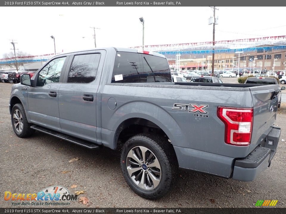 2019 Ford F150 STX SuperCrew 4x4 Abyss Gray / Black Photo #4