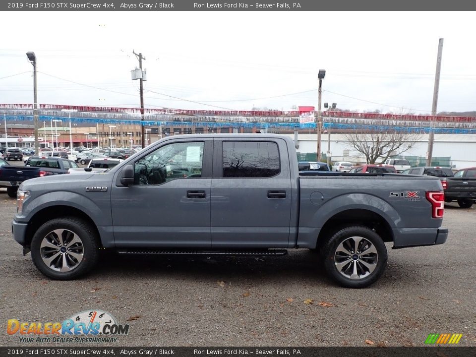 2019 Ford F150 STX SuperCrew 4x4 Abyss Gray / Black Photo #5