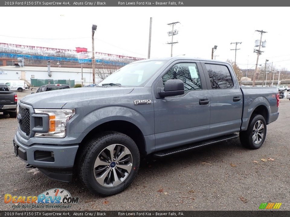 2019 Ford F150 STX SuperCrew 4x4 Abyss Gray / Black Photo #6