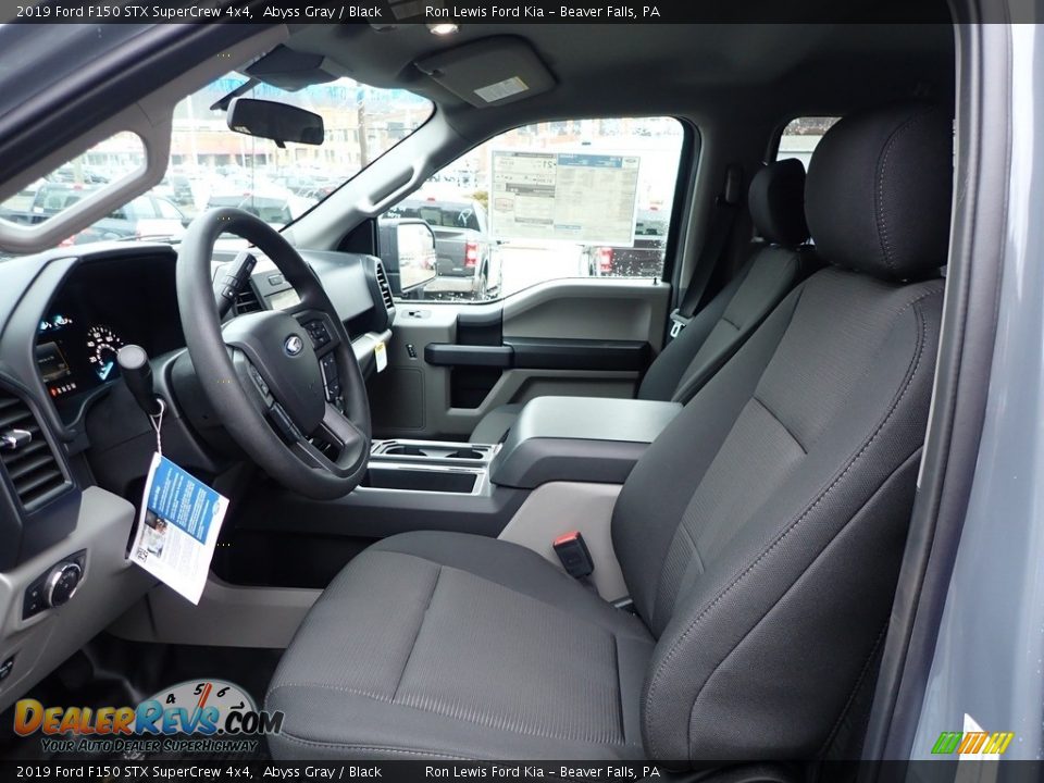 2019 Ford F150 STX SuperCrew 4x4 Abyss Gray / Black Photo #12