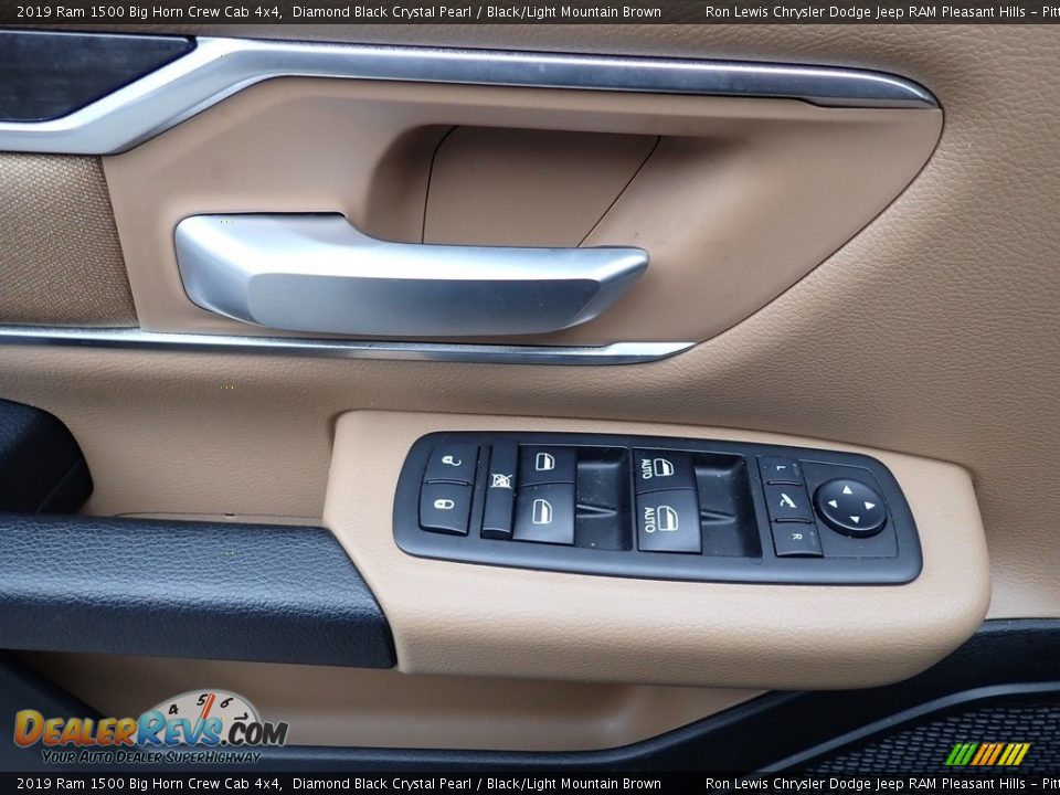 Door Panel of 2019 Ram 1500 Big Horn Crew Cab 4x4 Photo #14
