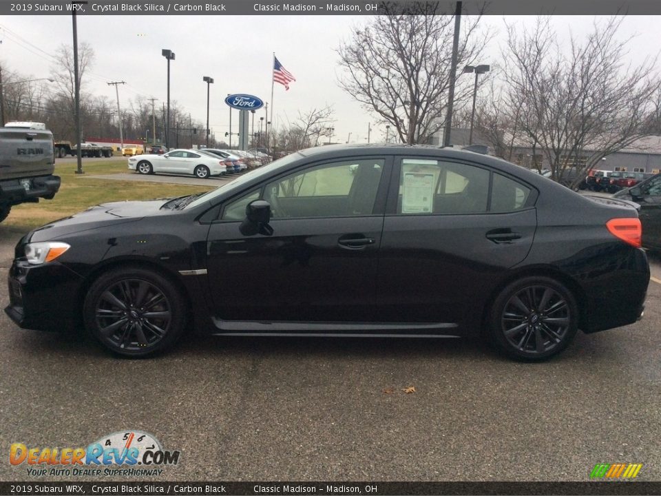 2019 Subaru WRX Crystal Black Silica / Carbon Black Photo #6