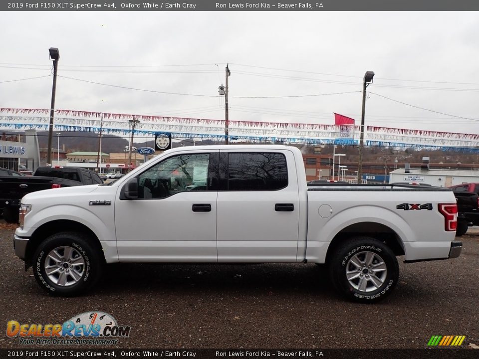 Oxford White 2019 Ford F150 XLT SuperCrew 4x4 Photo #5