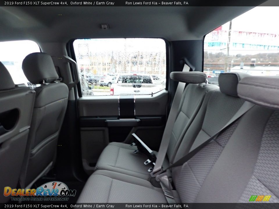 Rear Seat of 2019 Ford F150 XLT SuperCrew 4x4 Photo #13