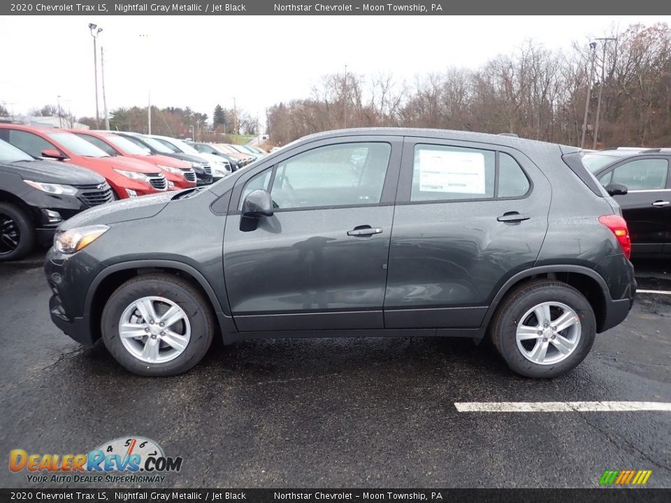 2020 Chevrolet Trax LS Nightfall Gray Metallic / Jet Black Photo #2