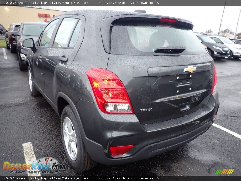 2020 Chevrolet Trax LS Nightfall Gray Metallic / Jet Black Photo #3
