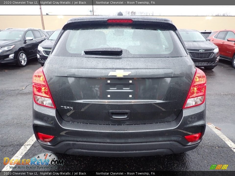 2020 Chevrolet Trax LS Nightfall Gray Metallic / Jet Black Photo #4