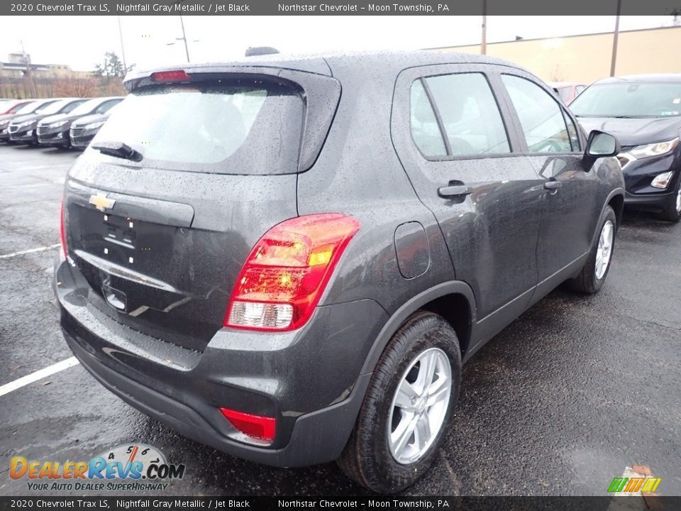 2020 Chevrolet Trax LS Nightfall Gray Metallic / Jet Black Photo #5