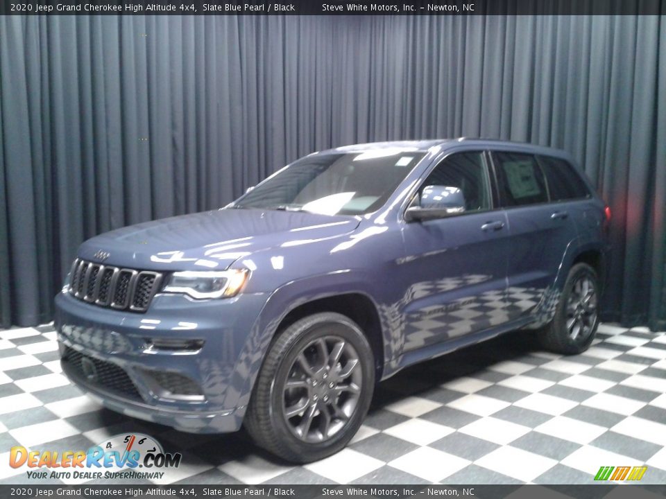 2020 Jeep Grand Cherokee High Altitude 4x4 Slate Blue Pearl / Black Photo #2