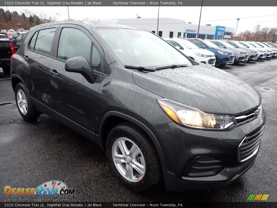2020 Chevrolet Trax LS Nightfall Gray Metallic / Jet Black Photo #7