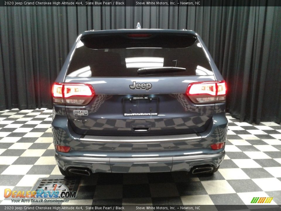 2020 Jeep Grand Cherokee High Altitude 4x4 Slate Blue Pearl / Black Photo #7