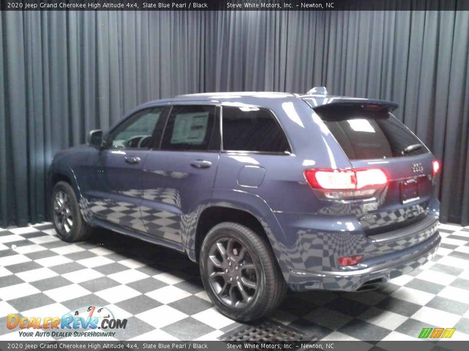 2020 Jeep Grand Cherokee High Altitude 4x4 Slate Blue Pearl / Black Photo #8