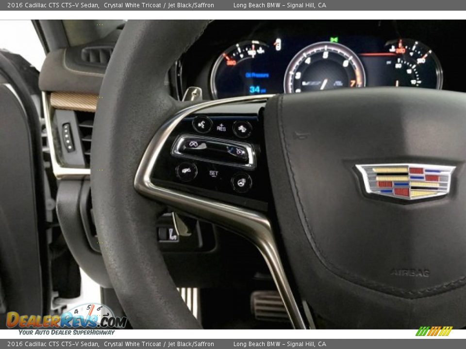 2016 Cadillac CTS CTS-V Sedan Steering Wheel Photo #14
