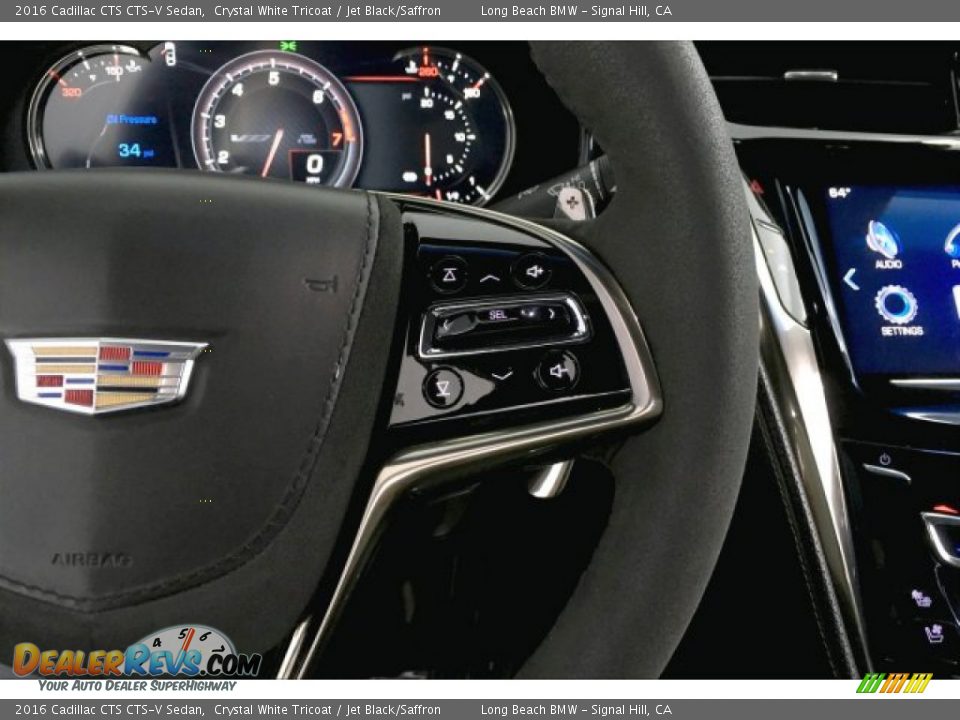 2016 Cadillac CTS CTS-V Sedan Steering Wheel Photo #15