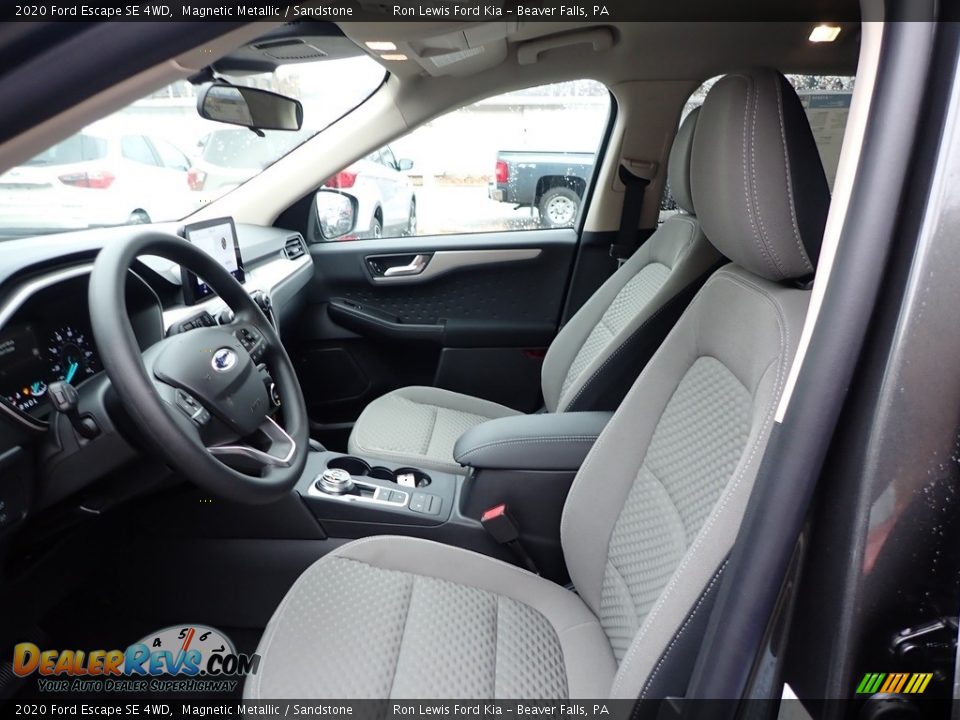 2020 Ford Escape SE 4WD Magnetic Metallic / Sandstone Photo #13
