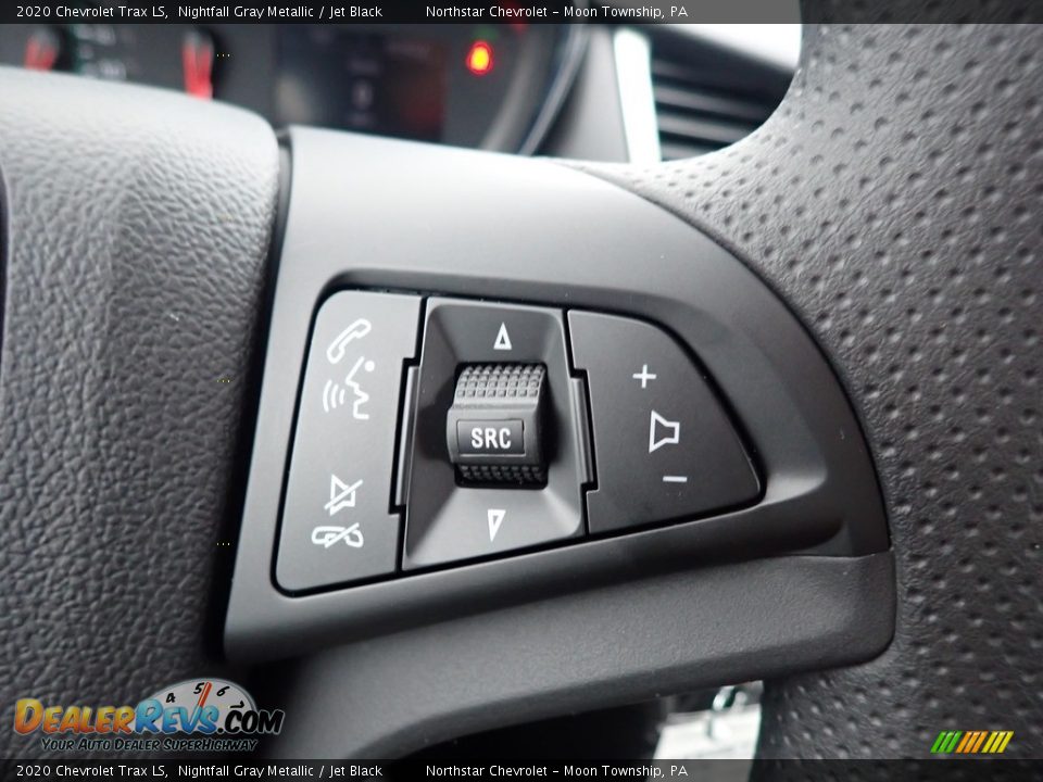 2020 Chevrolet Trax LS Nightfall Gray Metallic / Jet Black Photo #16