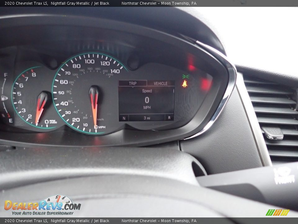 2020 Chevrolet Trax LS Nightfall Gray Metallic / Jet Black Photo #18