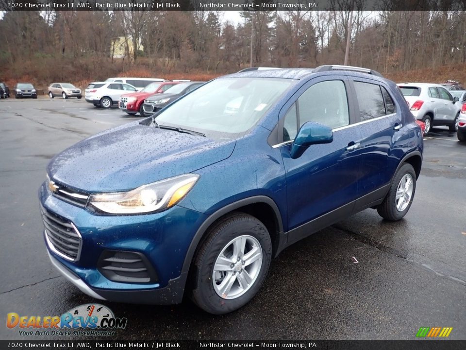 2020 Chevrolet Trax LT AWD Pacific Blue Metallic / Jet Black Photo #1
