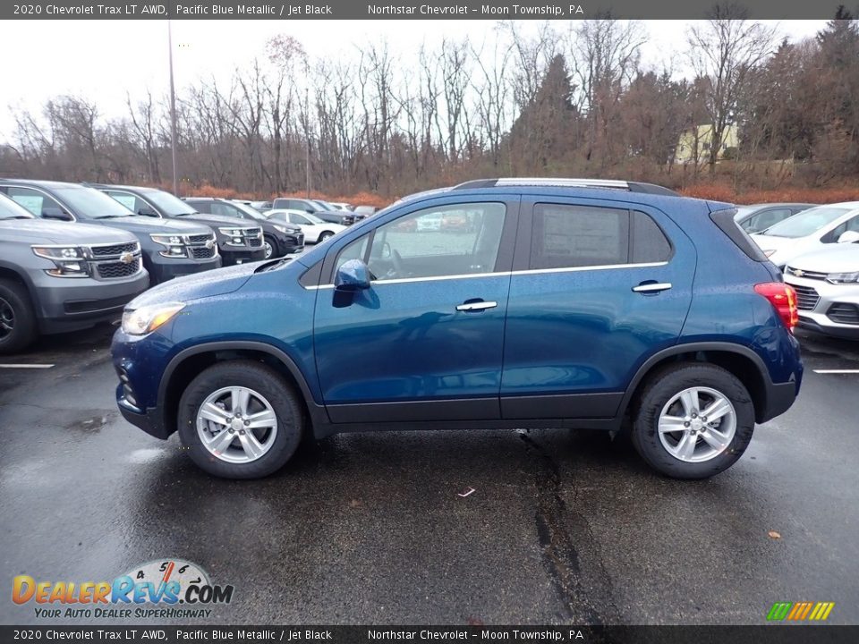 2020 Chevrolet Trax LT AWD Pacific Blue Metallic / Jet Black Photo #2