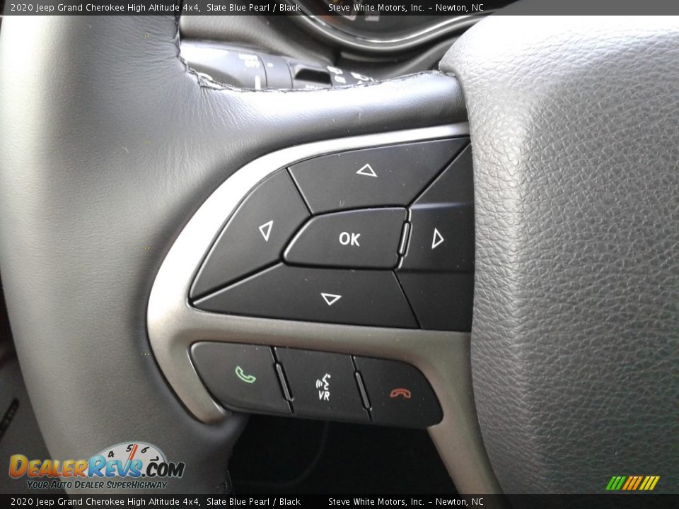 2020 Jeep Grand Cherokee High Altitude 4x4 Slate Blue Pearl / Black Photo #19