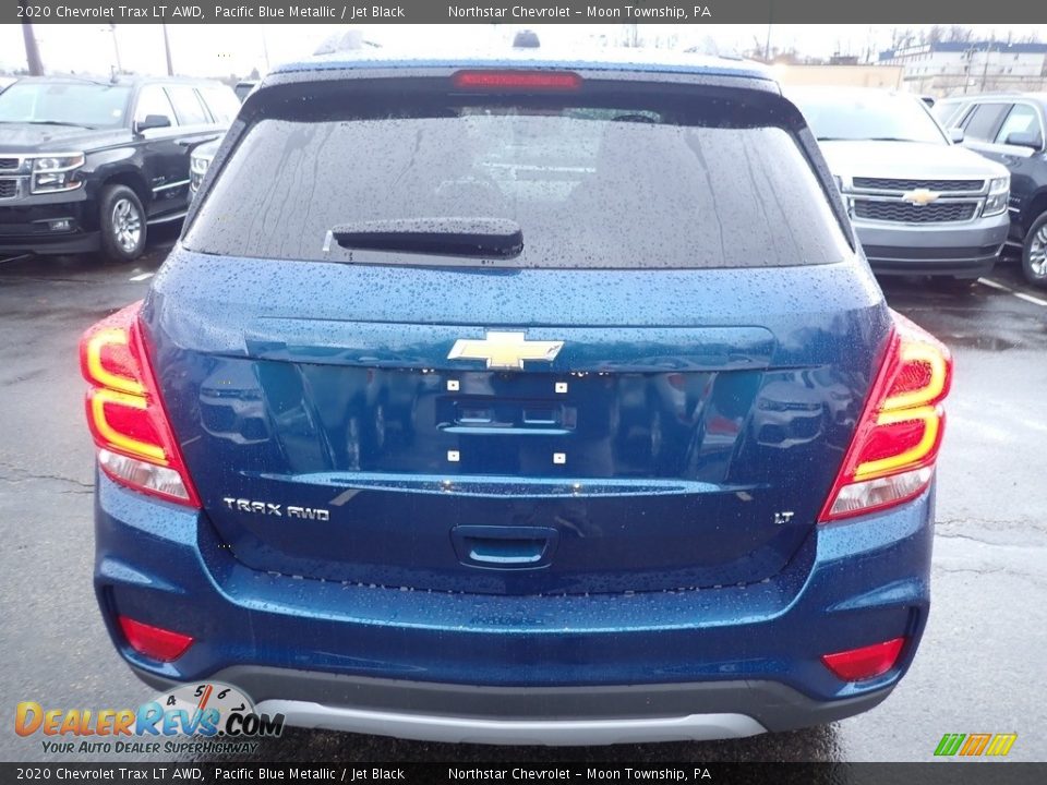 2020 Chevrolet Trax LT AWD Pacific Blue Metallic / Jet Black Photo #4