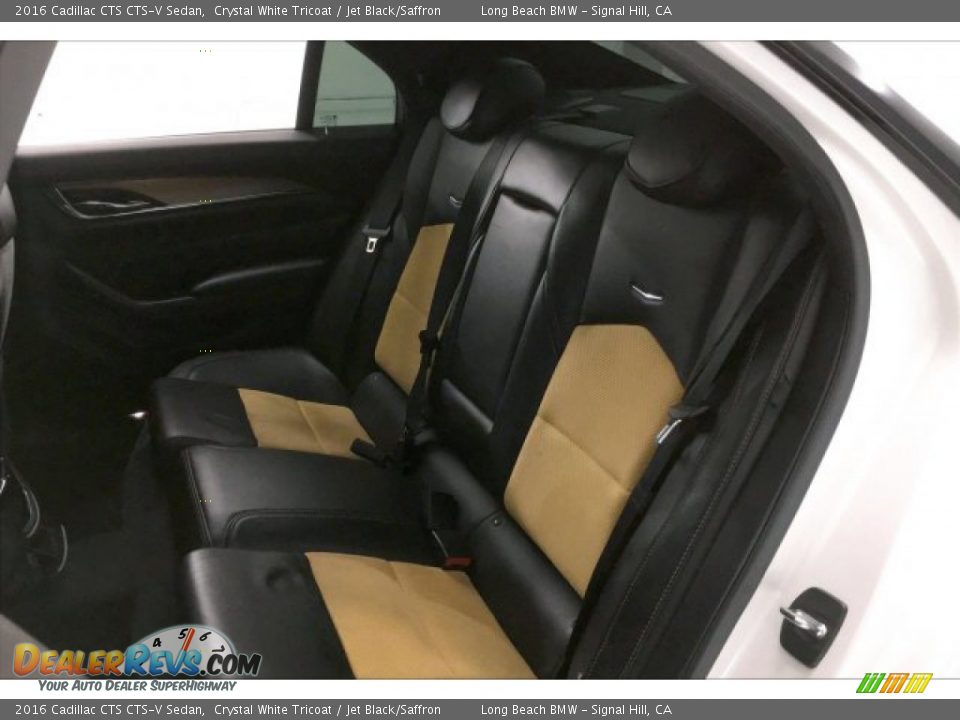 Rear Seat of 2016 Cadillac CTS CTS-V Sedan Photo #32