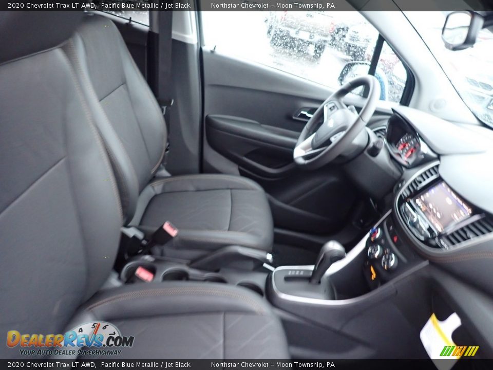 2020 Chevrolet Trax LT AWD Pacific Blue Metallic / Jet Black Photo #10