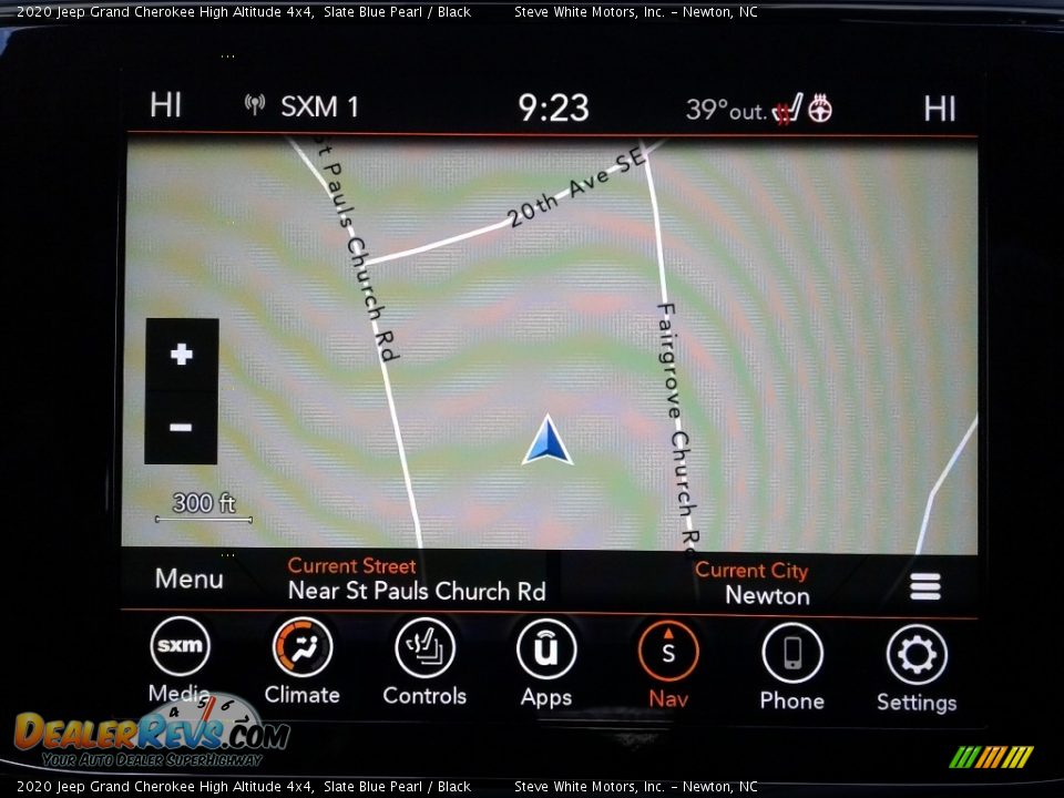 2020 Jeep Grand Cherokee High Altitude 4x4 Slate Blue Pearl / Black Photo #25