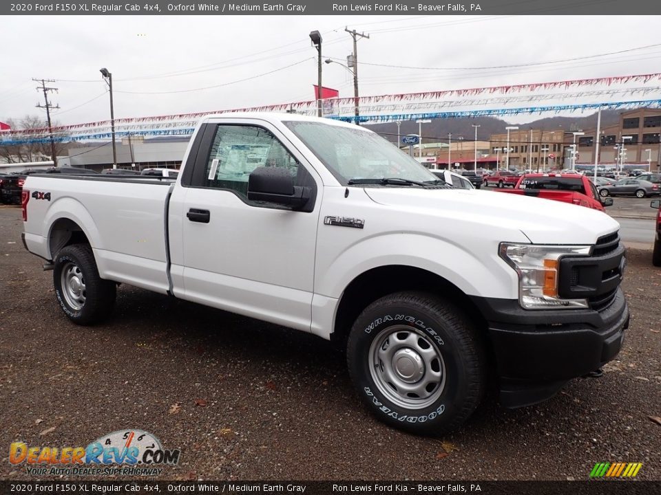Oxford White 2020 Ford F150 XL Regular Cab 4x4 Photo #10