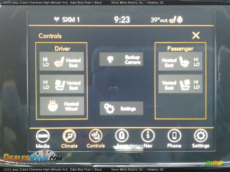 2020 Jeep Grand Cherokee High Altitude 4x4 Slate Blue Pearl / Black Photo #27