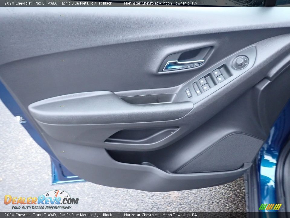 2020 Chevrolet Trax LT AWD Pacific Blue Metallic / Jet Black Photo #14