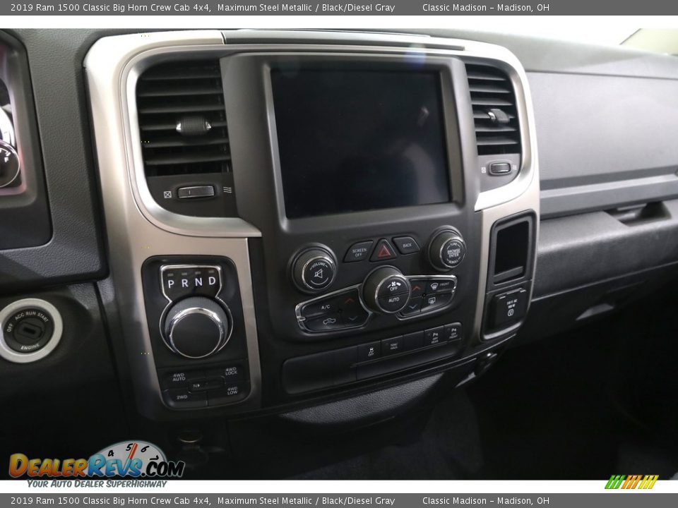 2019 Ram 1500 Classic Big Horn Crew Cab 4x4 Maximum Steel Metallic / Black/Diesel Gray Photo #7