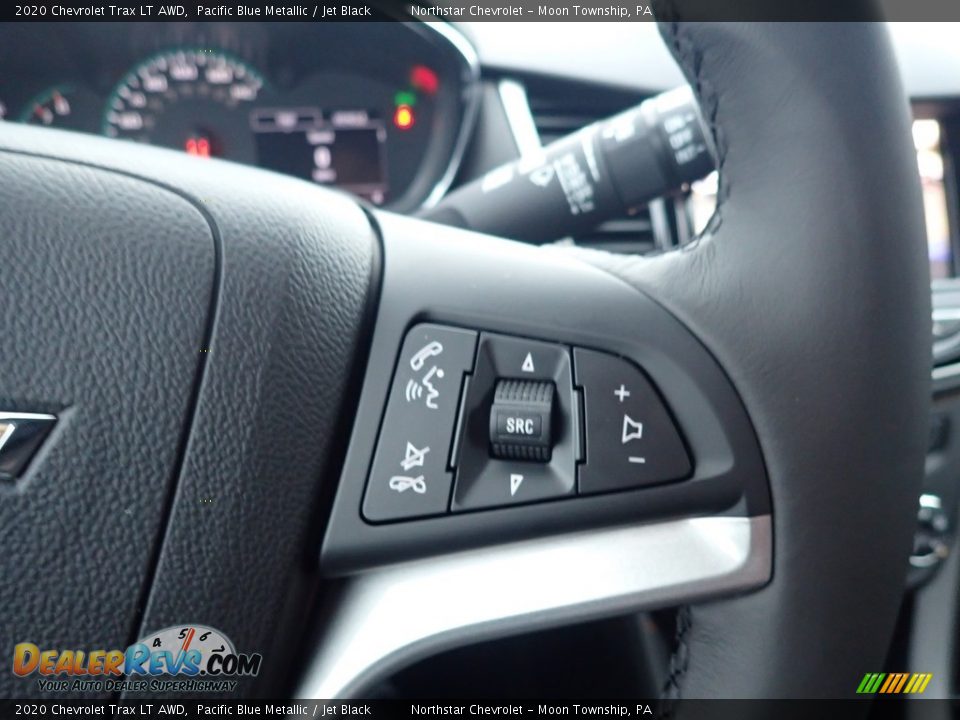 2020 Chevrolet Trax LT AWD Pacific Blue Metallic / Jet Black Photo #19
