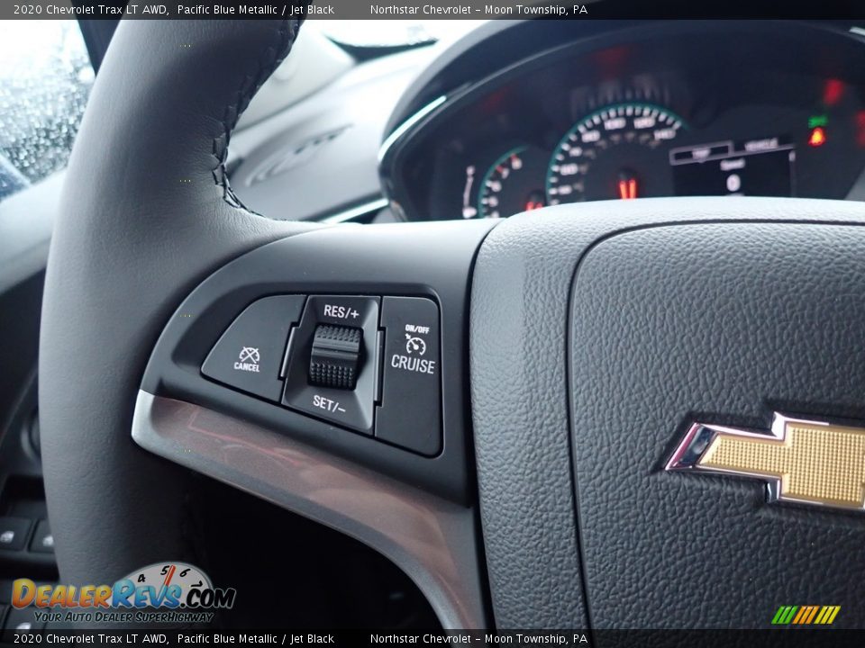 2020 Chevrolet Trax LT AWD Pacific Blue Metallic / Jet Black Photo #20