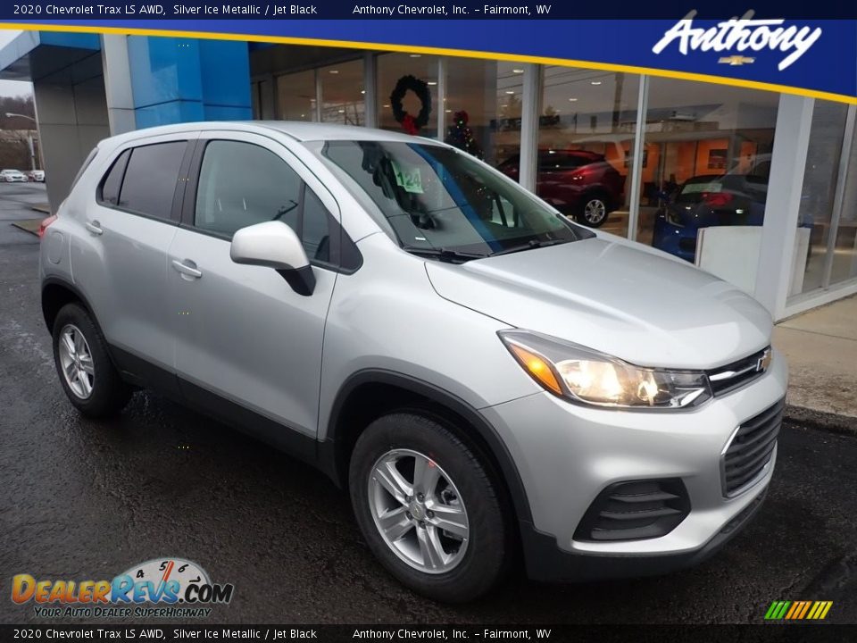 2020 Chevrolet Trax LS AWD Silver Ice Metallic / Jet Black Photo #1