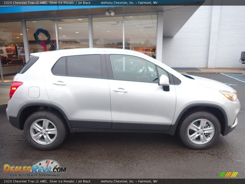 2020 Chevrolet Trax LS AWD Silver Ice Metallic / Jet Black Photo #3