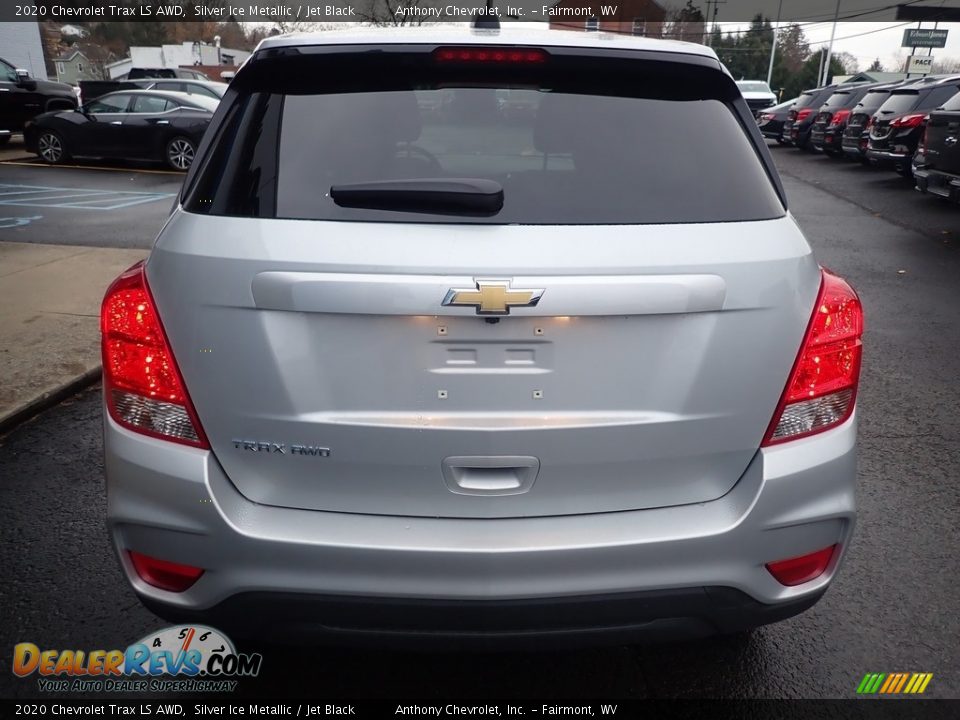 2020 Chevrolet Trax LS AWD Silver Ice Metallic / Jet Black Photo #5