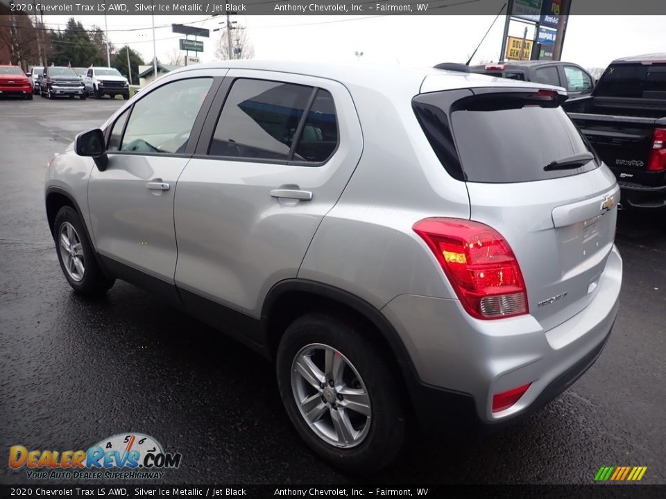 2020 Chevrolet Trax LS AWD Silver Ice Metallic / Jet Black Photo #6