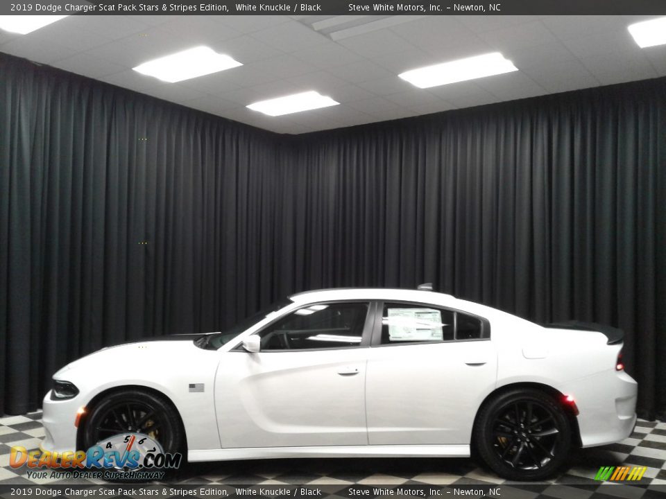 2019 Dodge Charger Scat Pack Stars & Stripes Edition White Knuckle / Black Photo #1