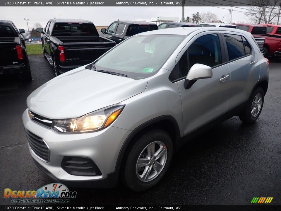 2020 Chevrolet Trax LS AWD Silver Ice Metallic / Jet Black Photo #8