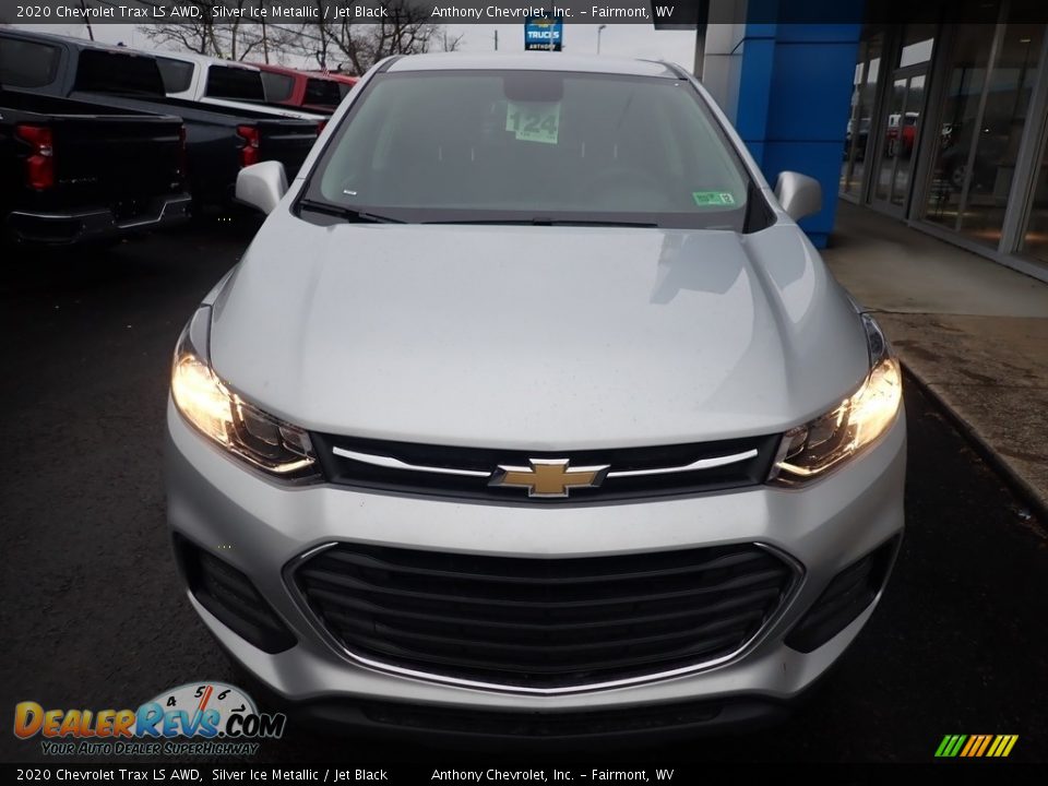 2020 Chevrolet Trax LS AWD Silver Ice Metallic / Jet Black Photo #9