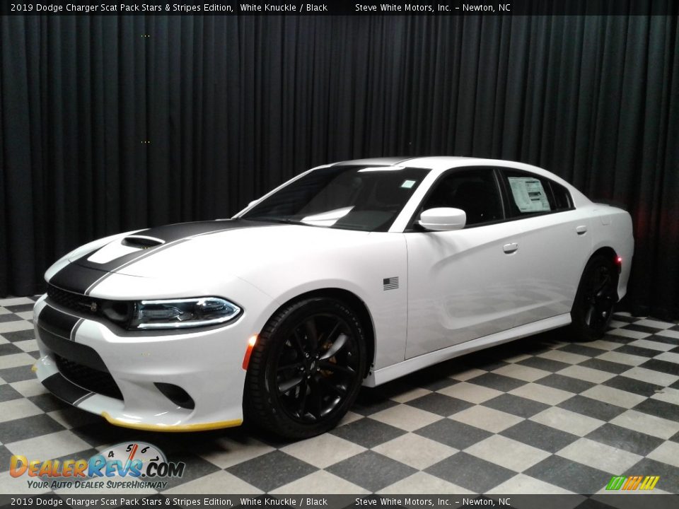 2019 Dodge Charger Scat Pack Stars & Stripes Edition White Knuckle / Black Photo #2
