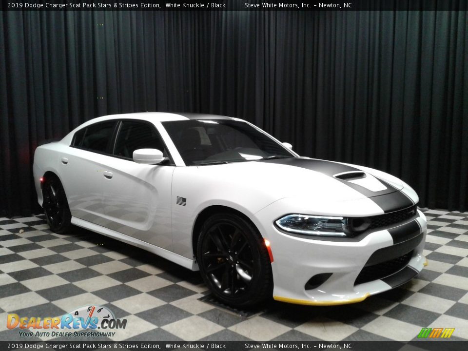 2019 Dodge Charger Scat Pack Stars & Stripes Edition White Knuckle / Black Photo #4